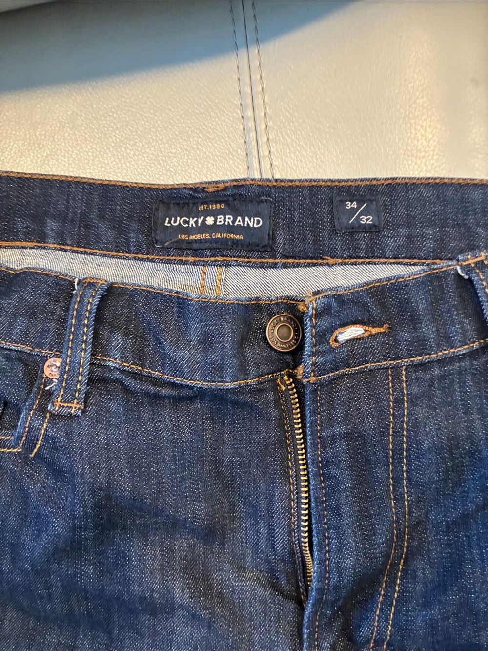 Lucky Brand Men’s Indigo Slim Straight Jeans